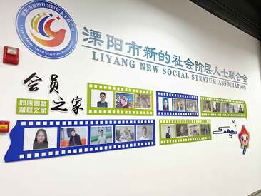新联会文化墙